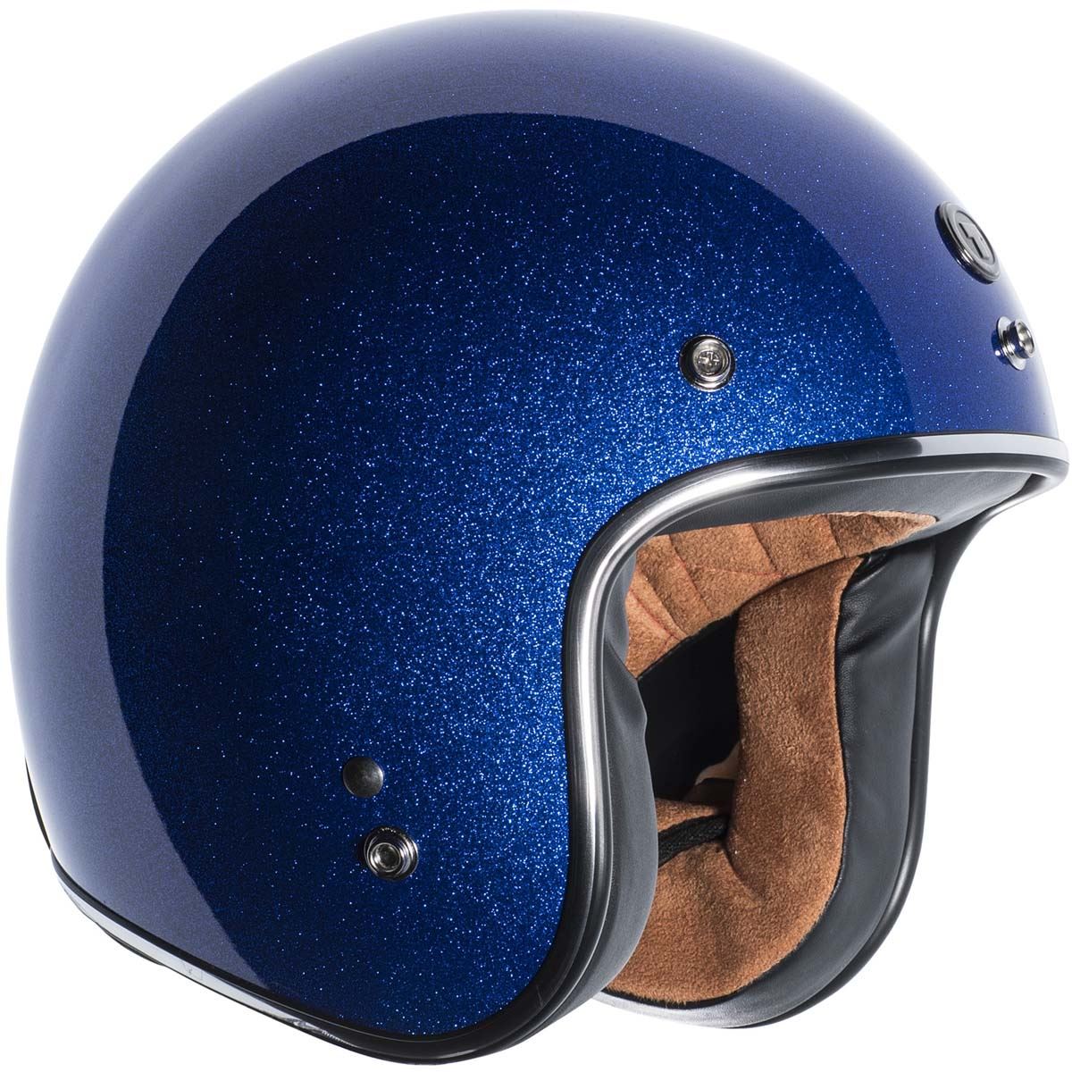 Torc T50 Helmet Open Face Helmet Motorcycle Retro Vintage Suede Liner