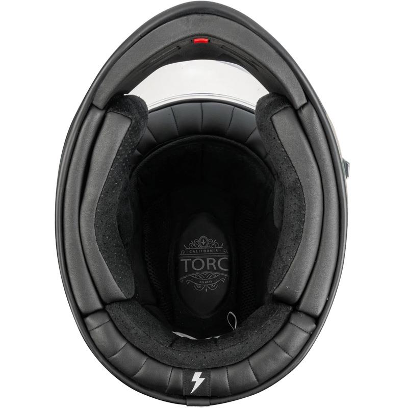 Torc Pomona T9 Helmets Motorcycle Full Face Retro Anti- Fog Shield DOT XS-2XL - Picture 37 of 49