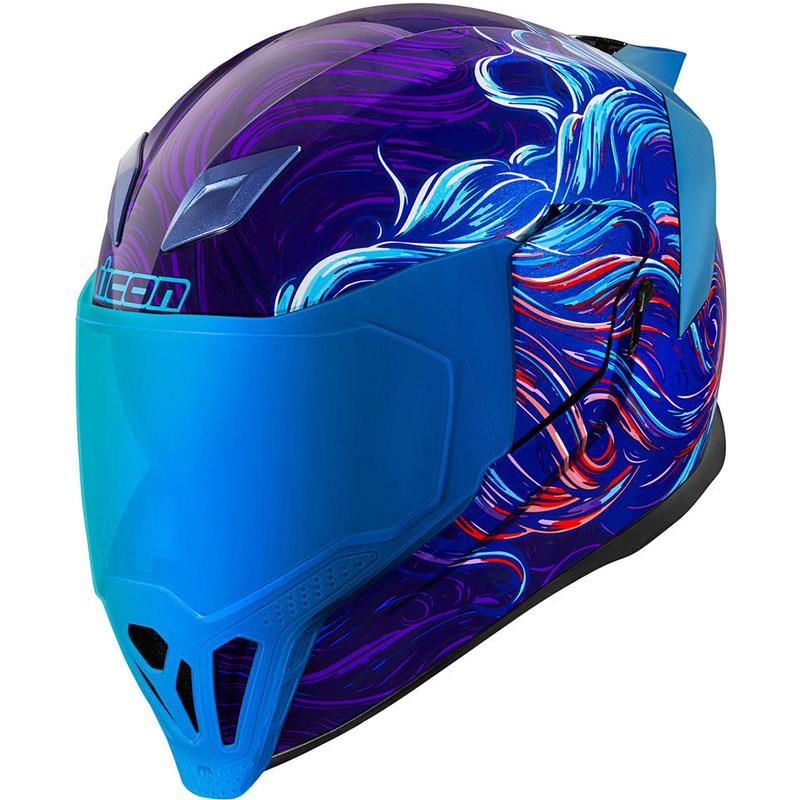 ICON Airflite Helmet Inner Sun Shield HydraDry Liner DOT ECE XS-3XL 2020-21 - Picture 61 of 110