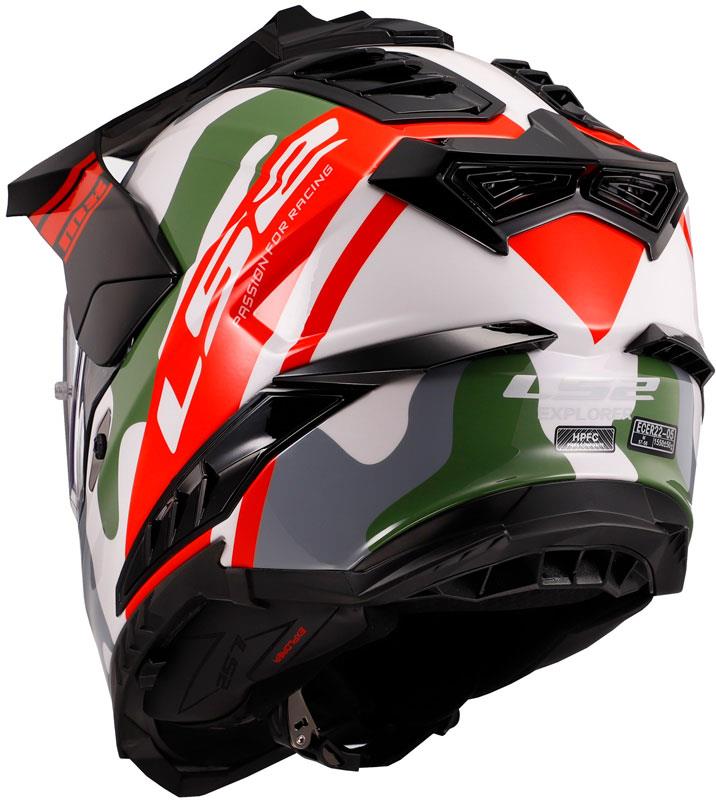 LS2 Explorer Helmet ADV Touring Pinlock Ready Inner Sun Shield DOT ECE XS-3XL - Picture 20 of 21