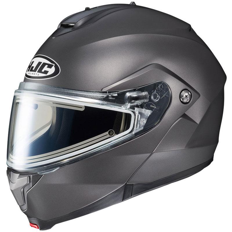 HJC C91 Snow Helmet Modular Snowmobile Lightweight - Dual or Electric XS-5XL - Picture 9 of 29