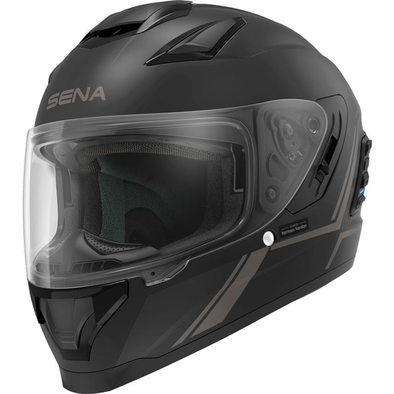Sena Stryker Helmet Full Face Bluetooth Integrated Inner Visor DOT ECE S-2XL - Picture 6 of 11