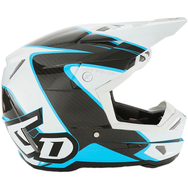 6D ATR-3 Helmet Off Road Dirt Bike Lightweight Speaker Pocket DOT FIM ECE XS-2XL - Picture 20 of 58