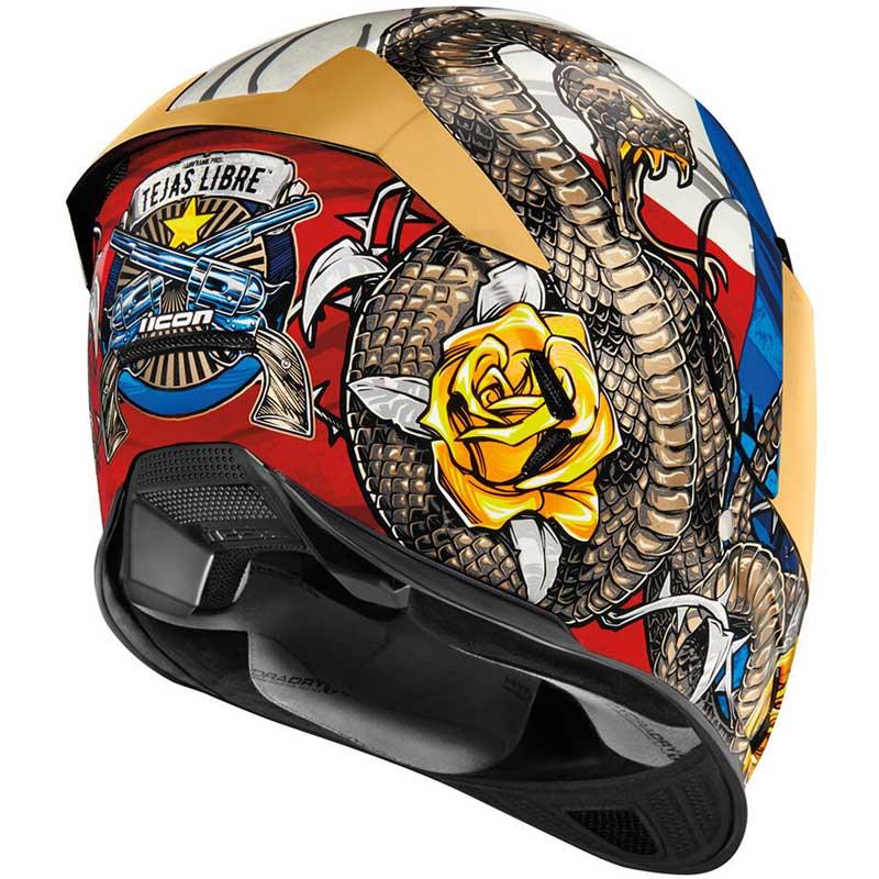 ICON Airframe Pro 2024 Helmet Moisture Wicking Anti-Fog Shield DOT ECE XS-3XL - Bild 16 von 34