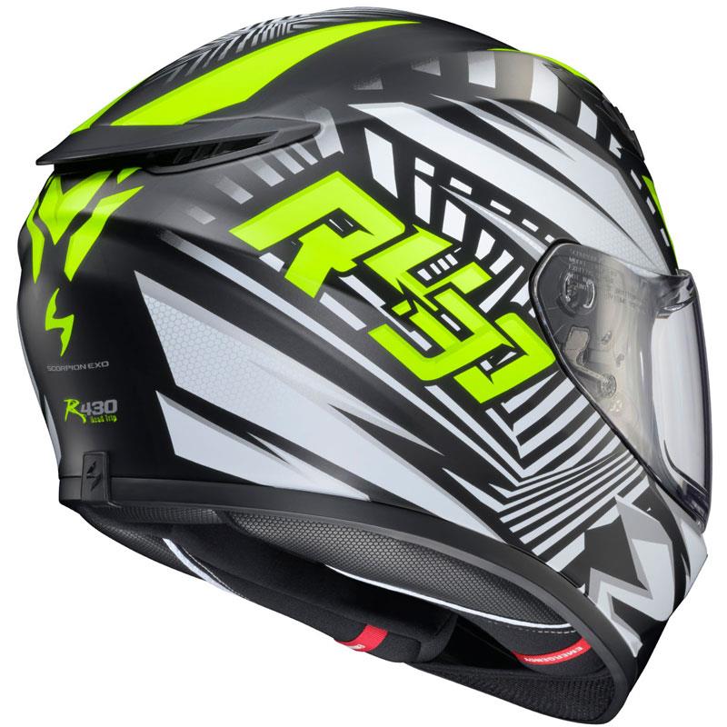Scorpion EXO-R430 Helmet Lightweight Moisture Wicking DOT SNELL M2025 XS-4XL - Foto 35 di 37