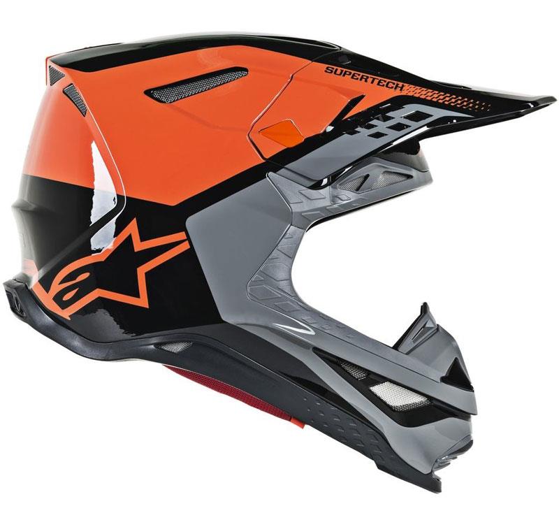 Alpinestars Supertech M8 Helmet Contact Dark Red/White XS Off Road MIPS DOT ECE - Picture 26 of 106