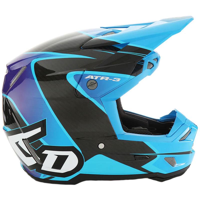 6D ATR-3 Helmet Off Road Dirt Bike Lightweight Speaker Pocket DOT FIM ECE XS-2XL - Picture 16 of 58