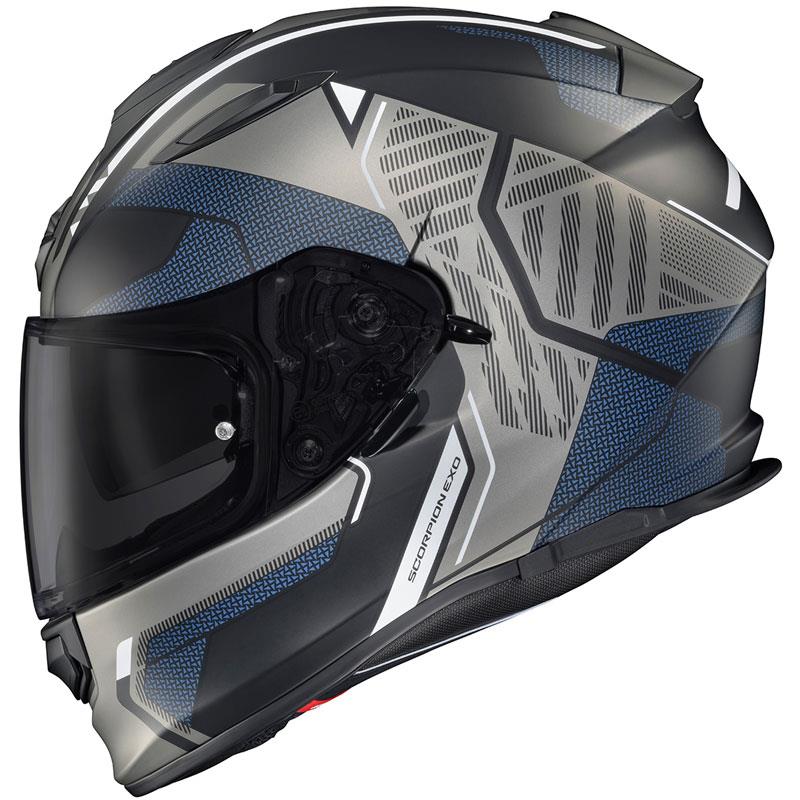 Scorpion EXO Ryzer Motorcycle Helmet Full Face Inner Shield Pinlock DOT XS-3XL - Picture 46 of 59