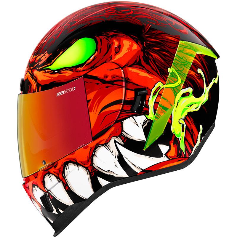 ICON Airform Helmet Inner Sun Shield HydraDry Removable Liner DOT ECE XS-3XL - Picture 39 of 78