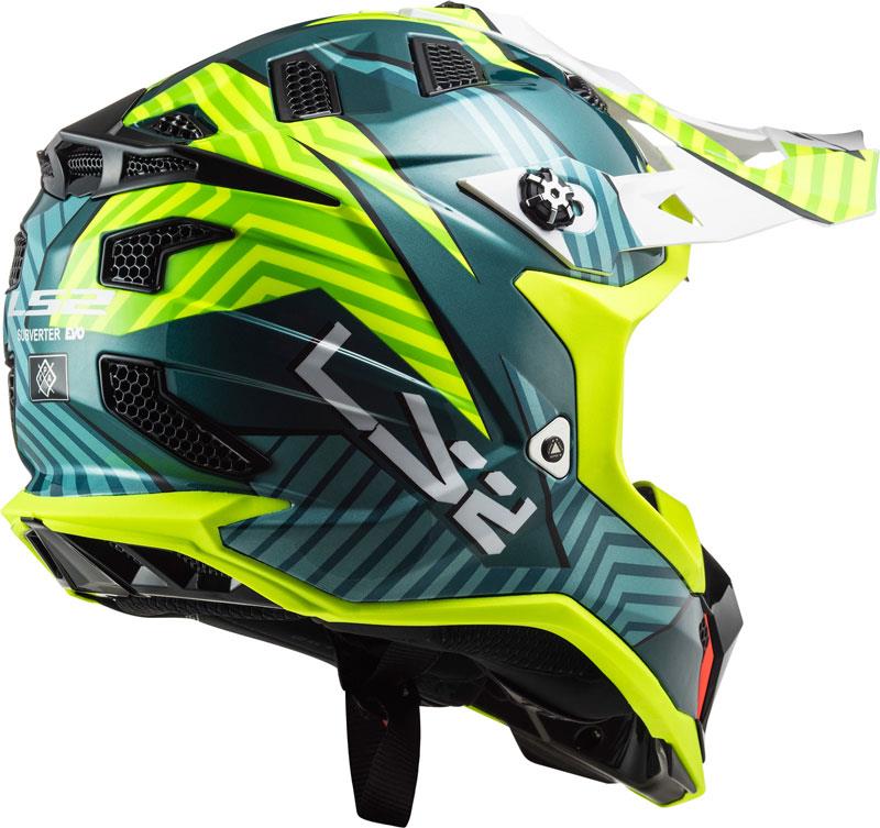 LS2 Subverter Evo Helmet Off Road MX Goggle Friendly DD Ring DOT ECE XS-3XL - Picture 42 of 56