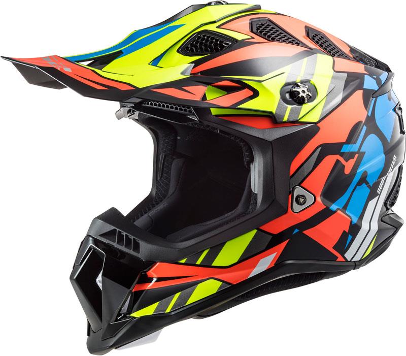 LS2 Subverter Evo Helmet Off Road MX Goggle Friendly DD Ring DOT ECE XS-3XL - Picture 15 of 56