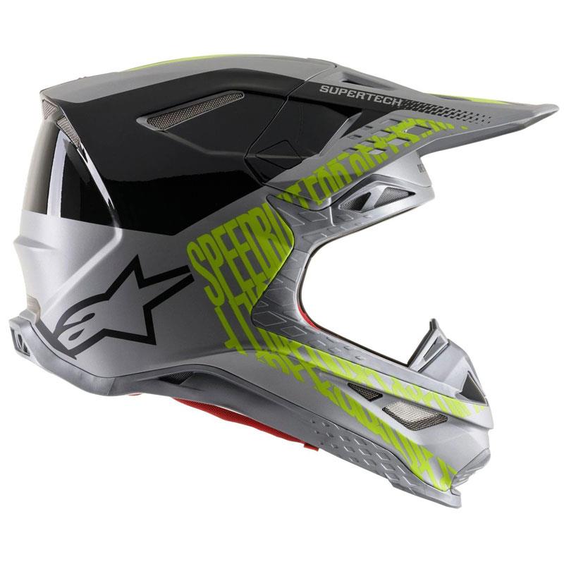 Alpinestars Supertech M8 Helmet Contact Dark Red/White XS Off Road MIPS DOT ECE - Picture 39 of 106