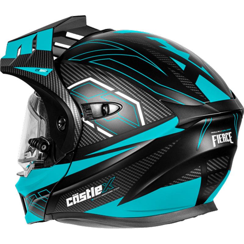 Castle X CX950 V2 Helmet Modular Flip Up Anti-Fog Inner Sun Shield DOT XS-3XL - Picture 42 of 54