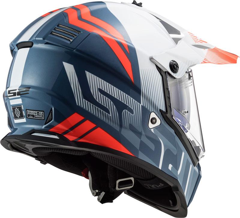 LS2 Blaze Helmet Full Face ADV Pinlock Ready Inner Sun Shield DOT ECE XS-3XL - Foto 29 di 35