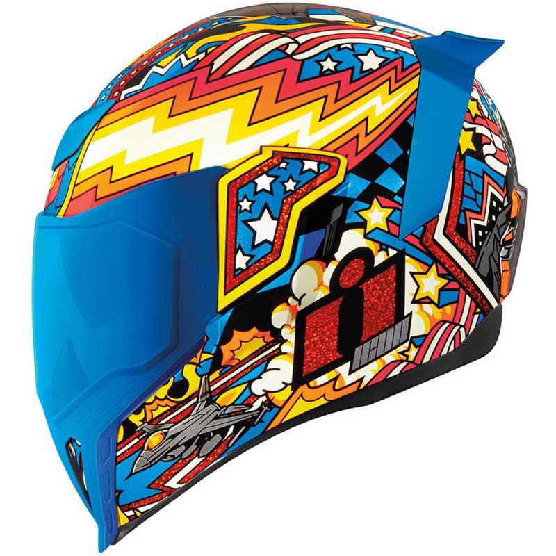 ICON Airflite Helmet Inner Sun Shield HydraDry Liner DOT ECE XS-3XL 2020-21 - Picture 48 of 110