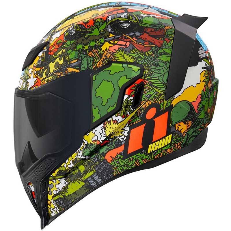 ICON Airflite Helmet Inner Sun Shield HydraDry Liner DOT ECE XS-3XL 2020-21 - Picture 30 of 110