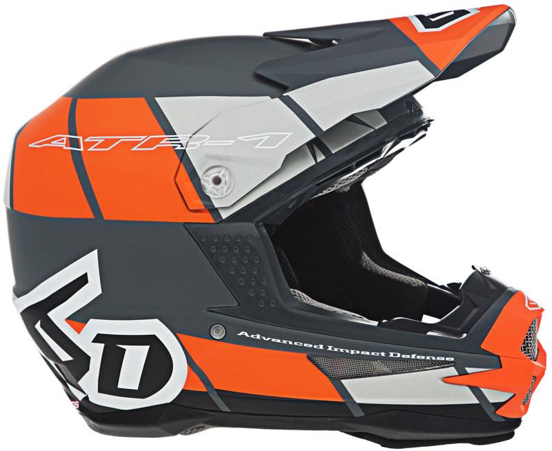 6D ATR-1 Helmet Off Road Dirt Bike MX Removable Liner XS-2XL DOT ECE ACU - Foto 58 di 68