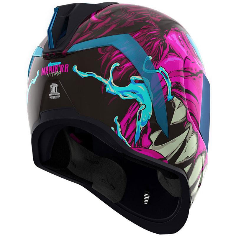 ICON Airform MIPS Helmet Full Face Inner Shield Moisture Wicking DOT ECE XS-3XL - Picture 29 of 67