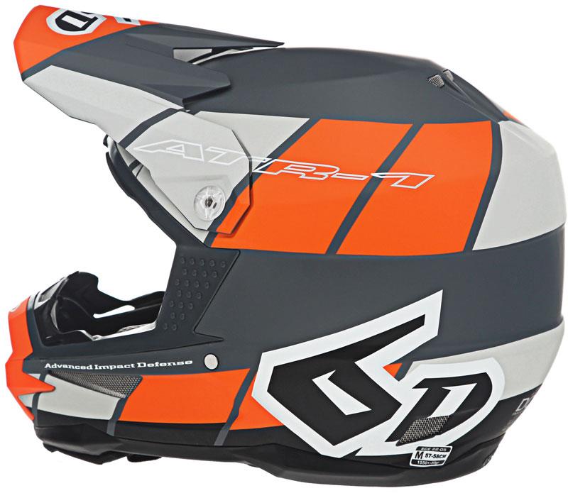 6D ATR-1 Helmet Off Road Dirt Bike MX Removable Liner XS-2XL DOT ECE ACU - Foto 60 di 68