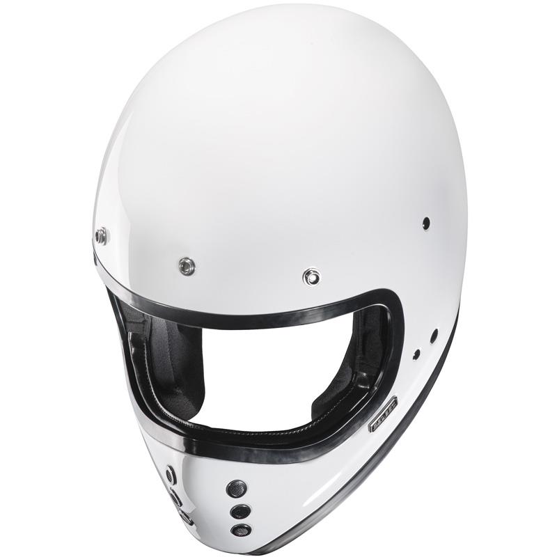 HJC V60 Helmet Full Face Retro Fiberglass Inner Shield Speaker Pocket DOT XS-2XL - Picture 8 of 17