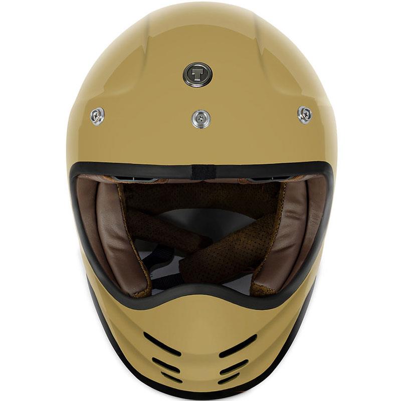 Torc Baja T3 Retro Moto Helmet Motorcycle Full Face Removable Visor DOT XS-2XL - Picture 17 of 66