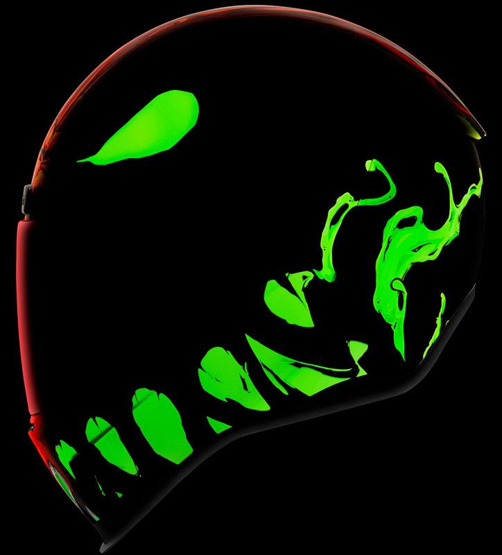 ICON Airform Helmet Inner Sun Shield HydraDry Removable Liner DOT ECE XS-3XL - Picture 42 of 78