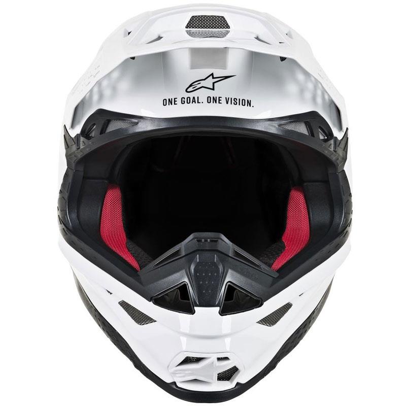 Alpinestars Supertech M8 Helmet Contact Dark Red/White XS Off Road MIPS DOT ECE - Picture 10 of 106