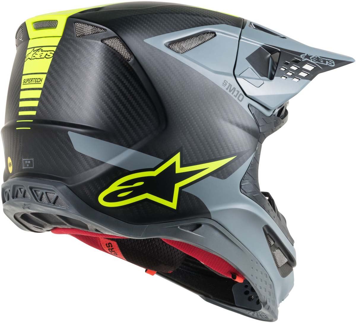Alpinestars Supertech SM10 Carbon Helmet Off Road Lightweight XS2XL