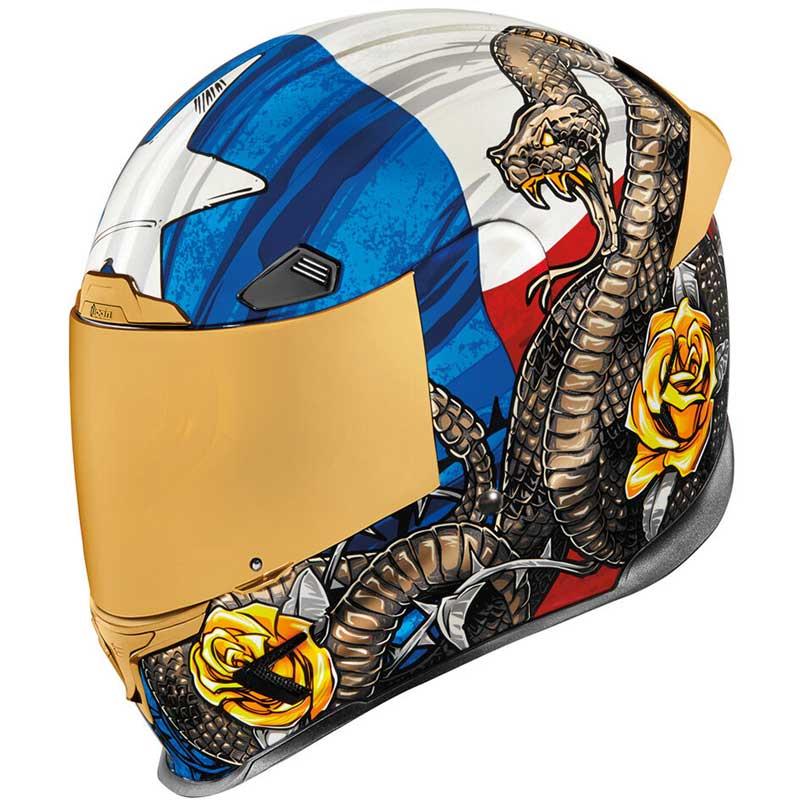 ICON Airframe Pro 2024 Helmet Moisture Wicking Anti-Fog Shield DOT ECE XS-3XL - Bild 15 von 34