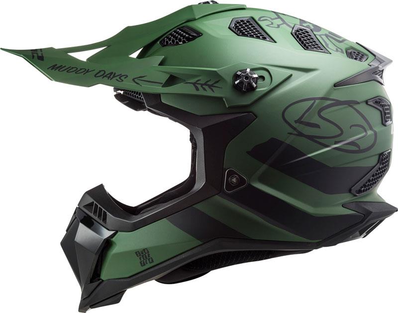 LS2 Subverter Evo Helmet Off Road MX Goggle Friendly DD Ring DOT ECE XS-3XL - Picture 20 of 56