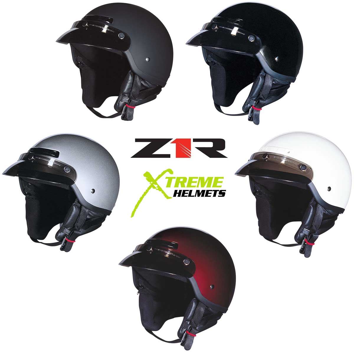 Z1R Drifter Wine Helmet Adult 2XS-2XL