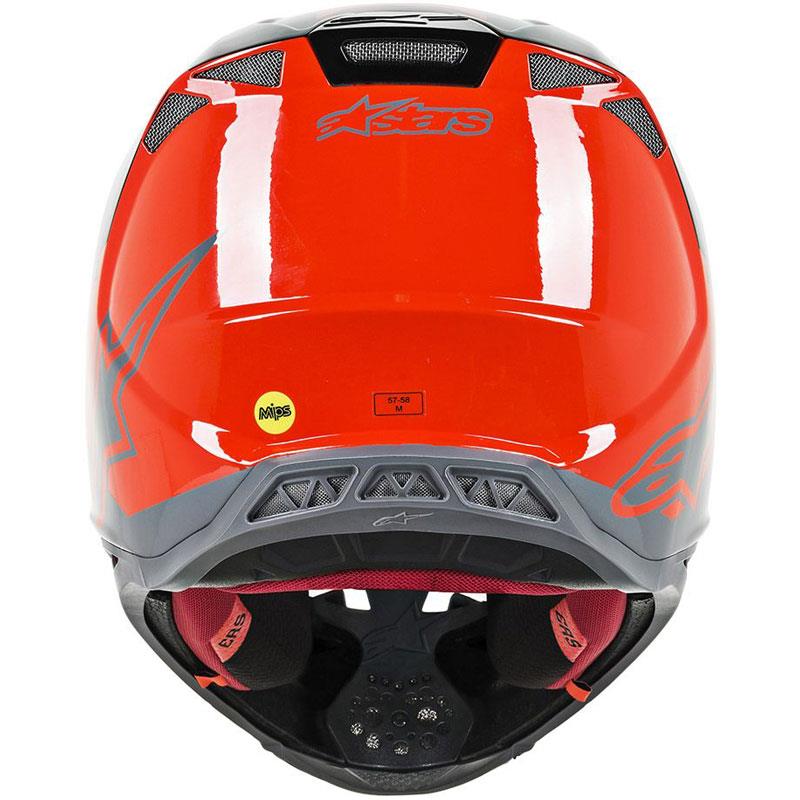 Alpinestars Supertech M8 Helmet Contact Dark Red/White XS Off Road MIPS DOT ECE - Picture 55 of 106