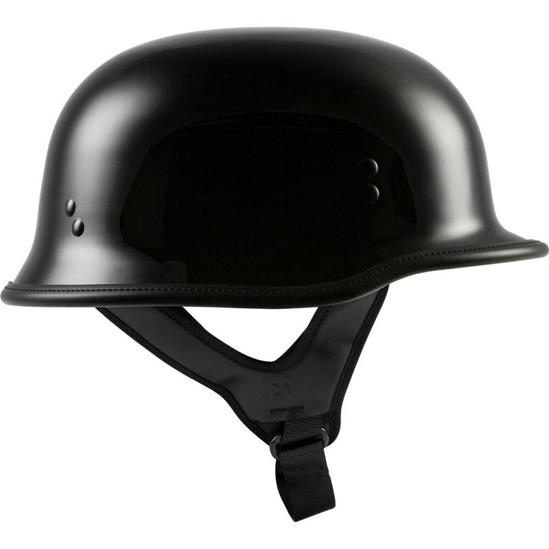 Medio casco alemán Highway 21 9 mm revestimiento extraíble ligero punto xs-5xl - Imagen 8 de 17