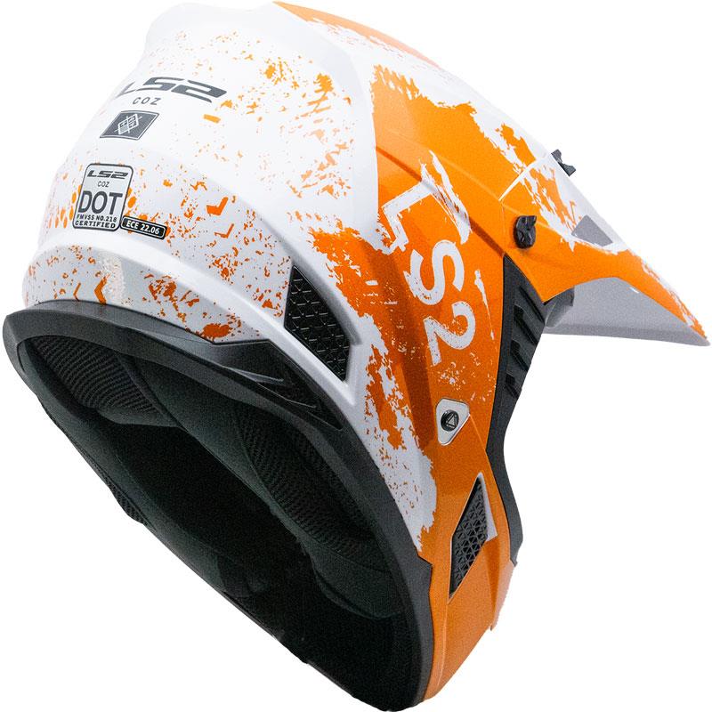 LS2 Coz Helmet Full Face Off Road Dirt Bike MX Lightweight DOT ECE XS-3XL - Picture 16 of 20