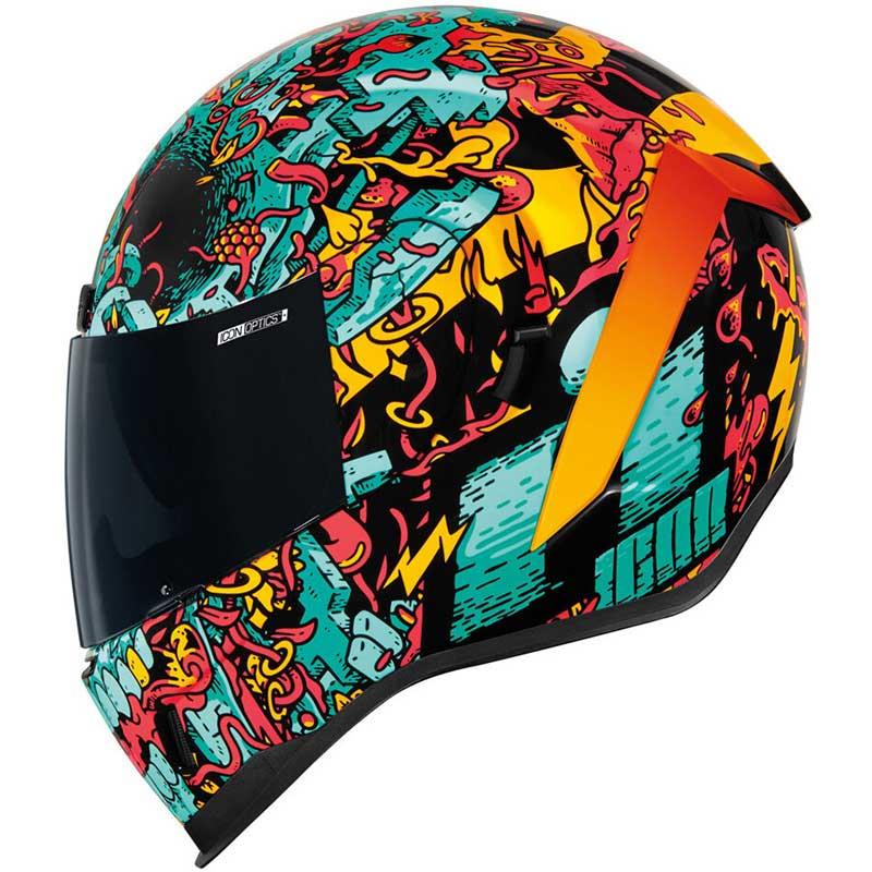 ICON Airform MIPS Helmet Full Face Inner Shield Moisture Wicking DOT ECE XS-3XL - Picture 45 of 67