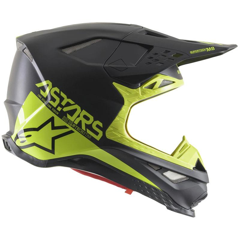 Alpinestars Supertech M8 Helmet Contact Dark Red/White XS Off Road MIPS DOT ECE - Picture 103 of 106