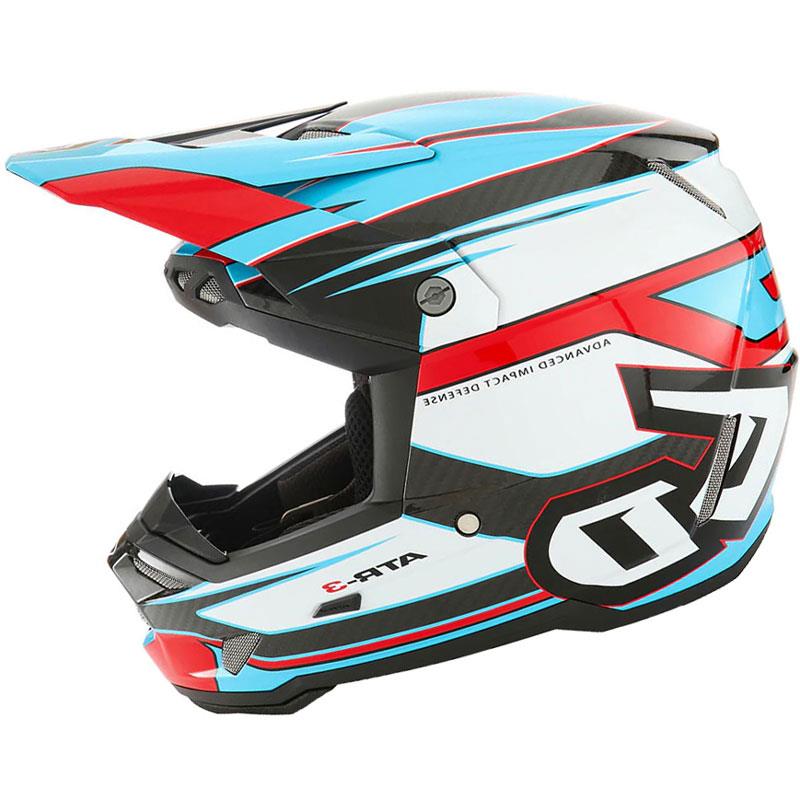 6D ATR-3 Helmet Off Road Dirt Bike Lightweight Speaker Pocket DOT FIM ECE XS-2XL - Picture 57 of 58