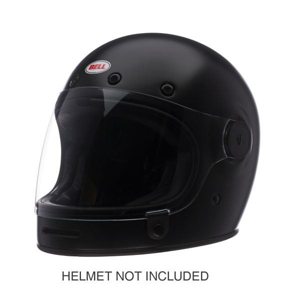 Bell Bullitt Helmet Face Shield Bubble or Flat Tinted Brown or Black