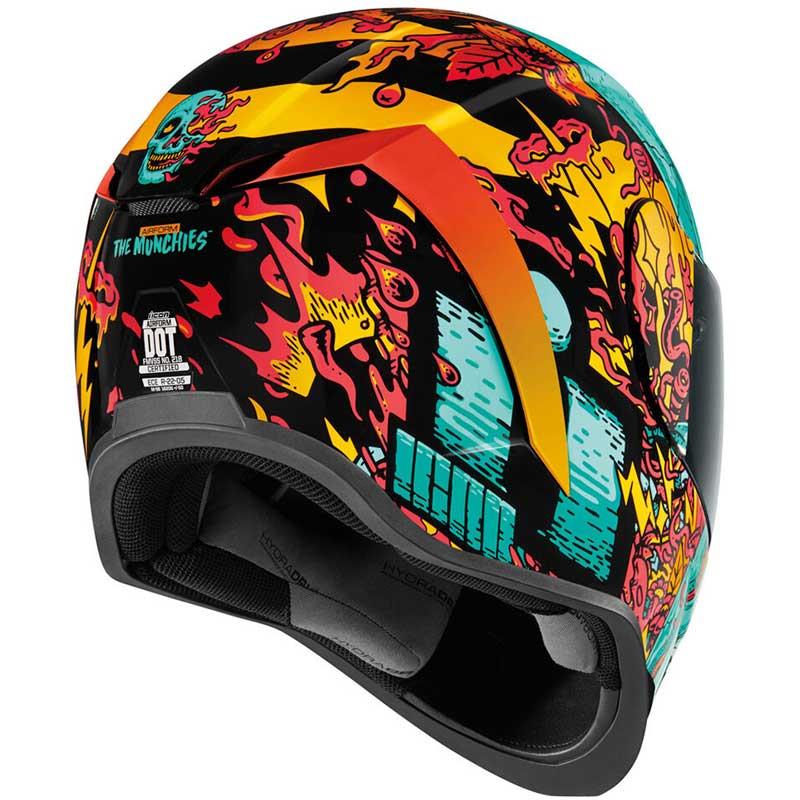 ICON Airform MIPS Helmet Full Face Inner Shield Moisture Wicking DOT ECE XS-3XL - Picture 49 of 67