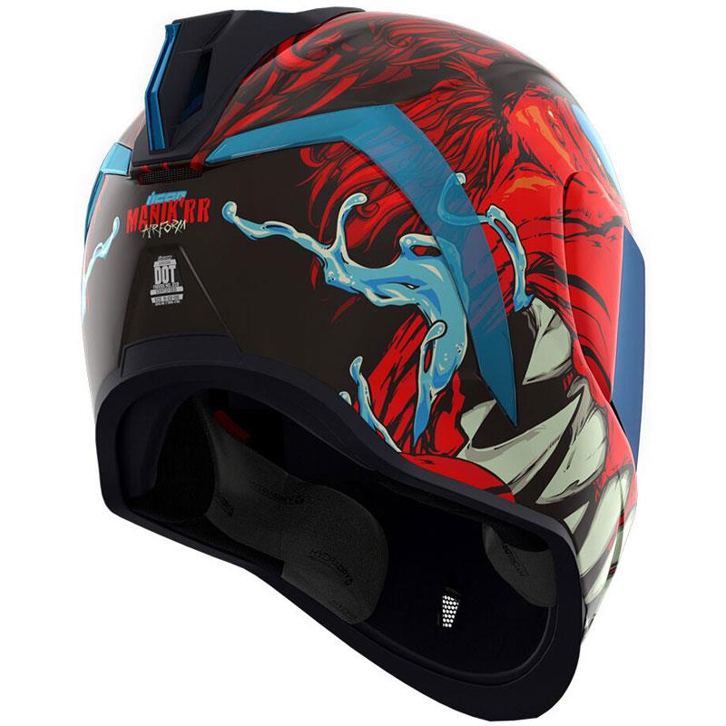 ICON Airform MIPS Helmet Full Face Inner Shield Moisture Wicking DOT ECE XS-3XL - Picture 23 of 67