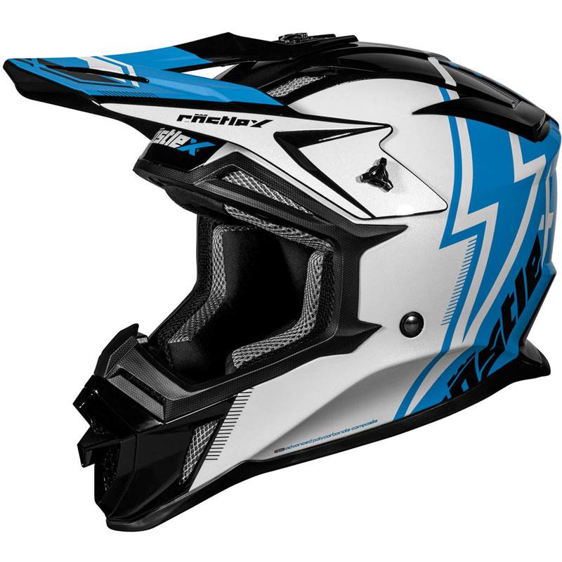 Castle X CX200 Jolt Helmet Off-Road Dirt Bike MX Moisture Wicking DOT ECE S-3XL - Picture 15 of 17