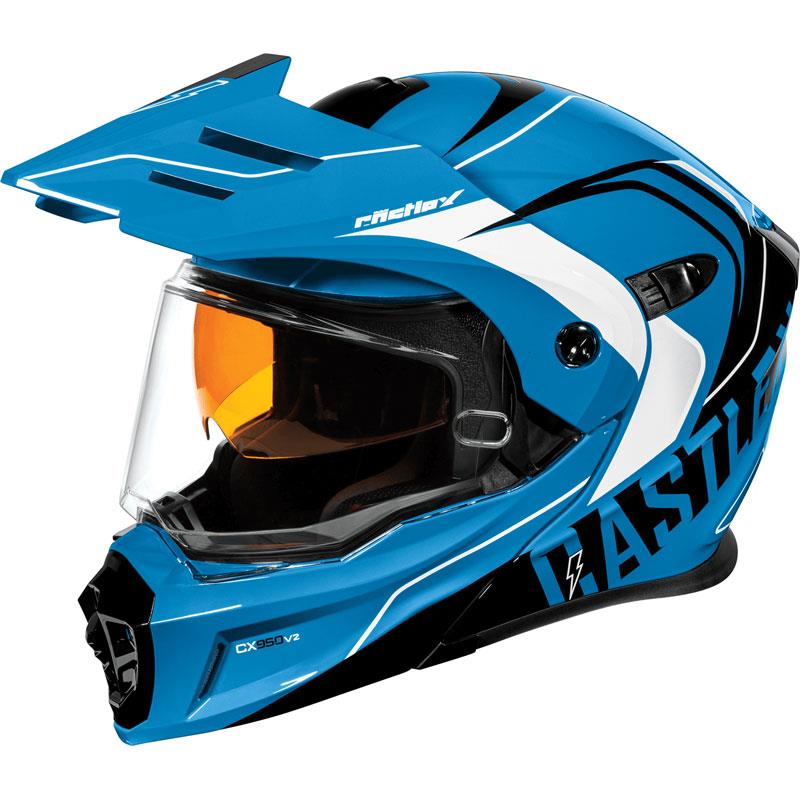 Castle X CX950 V2 Helmet Modular Flip Up Anti-Fog Inner Sun Shield DOT XS-3XL - Picture 27 of 54