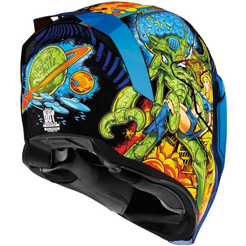 ICON Airflite Helmet Inner Sun Shield HydraDry Liner DOT ECE XS-3XL 2020-21 - Picture 47 of 110