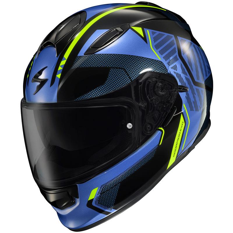 Scorpion EXO Ryzer Motorcycle Helmet Full Face Inner Shield Pinlock DOT XS-3XL - Picture 43 of 59