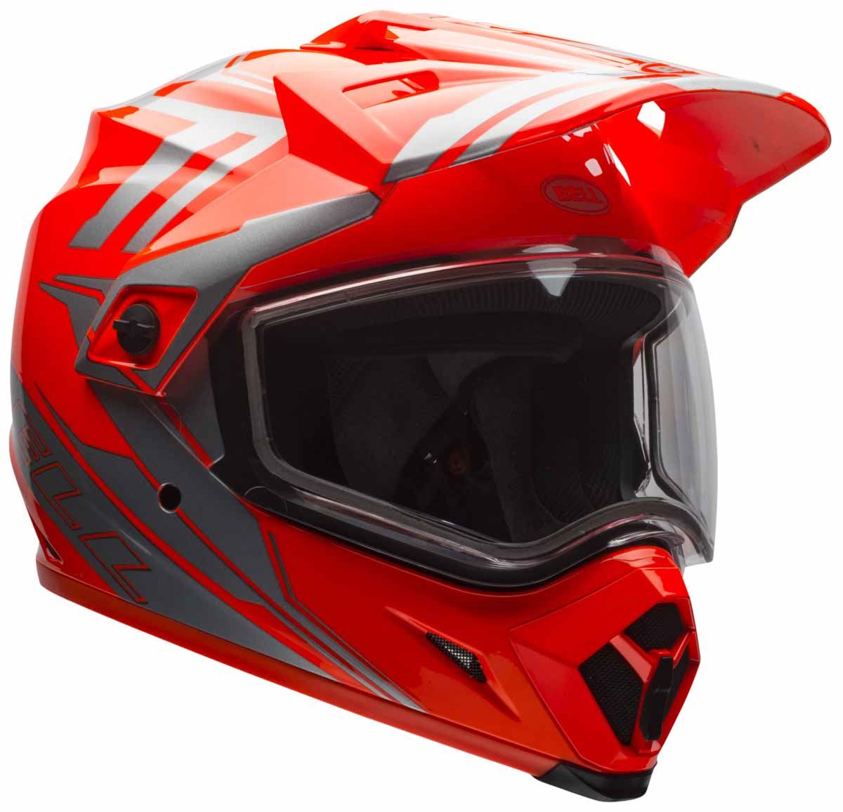 Bell MX9 ADV Snow Helmet Snowmobile Adventure Dual Lens or Electric