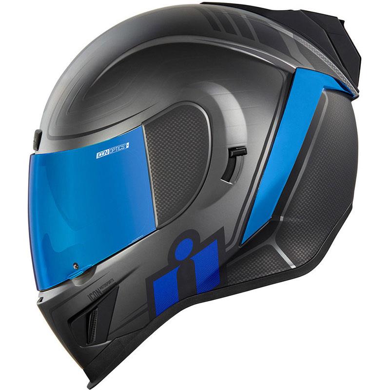 ICON Airform Helmet Inner Sun Shield HydraDry Removable Liner DOT ECE XS-3XL - Picture 72 of 78