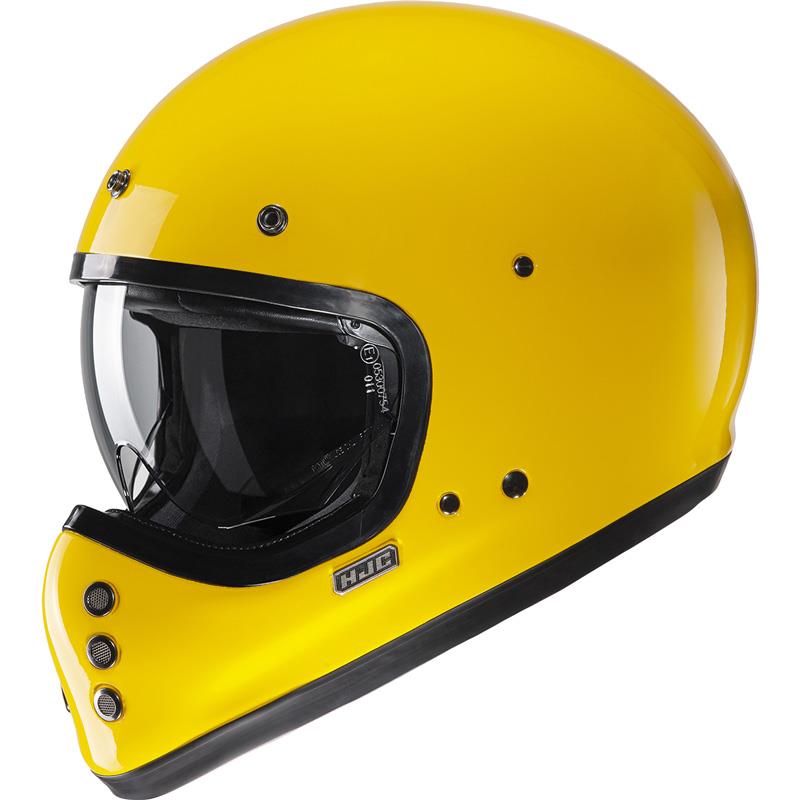 HJC V60 Helmet Full Face Retro Fiberglass Inner Shield Speaker Pocket DOT XS-2XL - Picture 14 of 17
