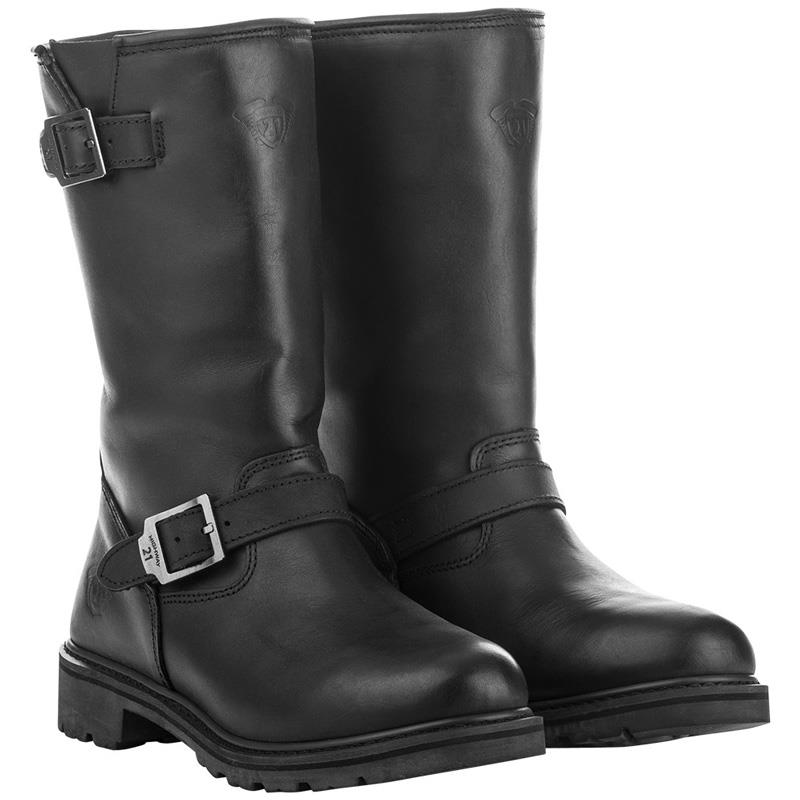 Highway 21 Tall Primary Engineer Boots Leather Water Resistant Sizes 7-14 - Foto 2 di 9