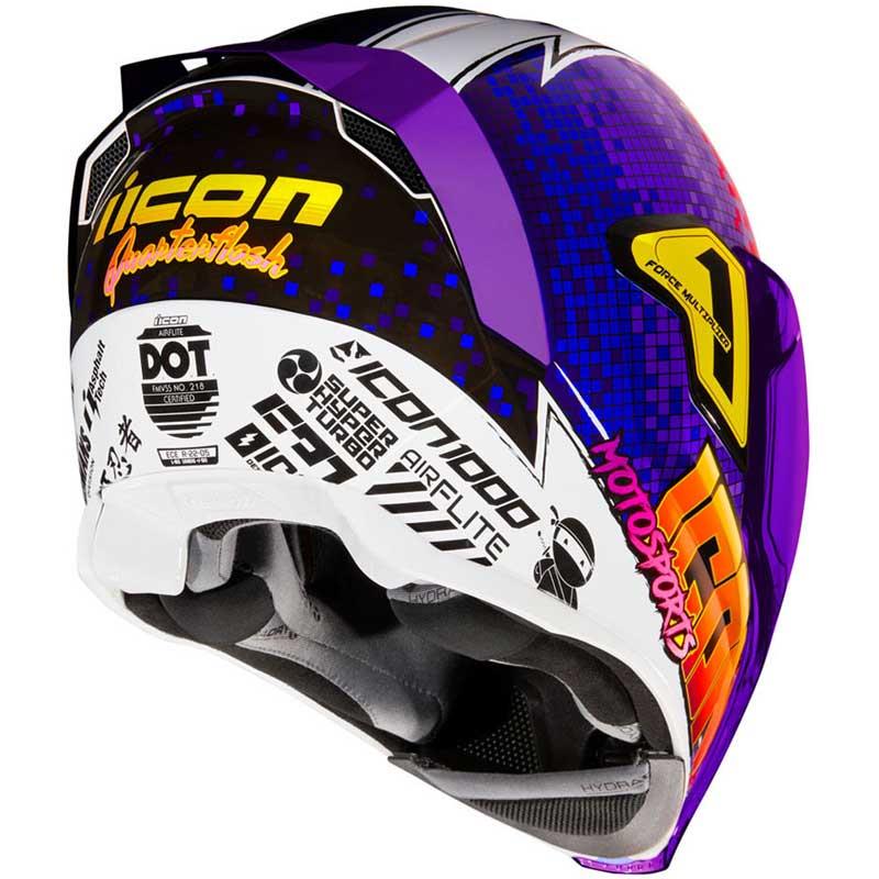 ICON Airflite Helmet Inner Sun Shield HydraDry Liner DOT ECE XS-3XL 2020-21 - Picture 95 of 110