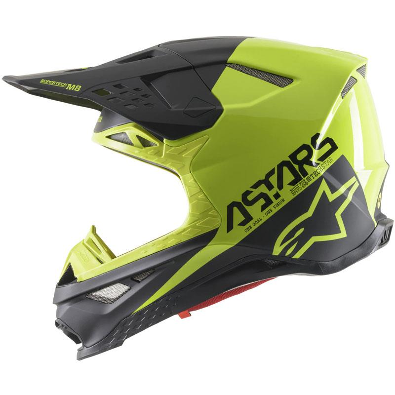 Alpinestars Supertech M8 Helmet Contact Dark Red/White XS Off Road MIPS DOT ECE - Picture 102 of 106